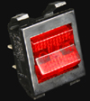 Marshall Amp Switch - Mains Red
