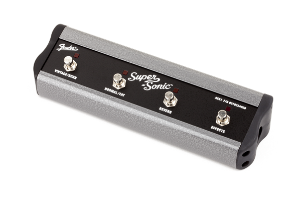Fender 4-Button Footswitch – Channel, Voicing, FX Loop, Reverb Control ...