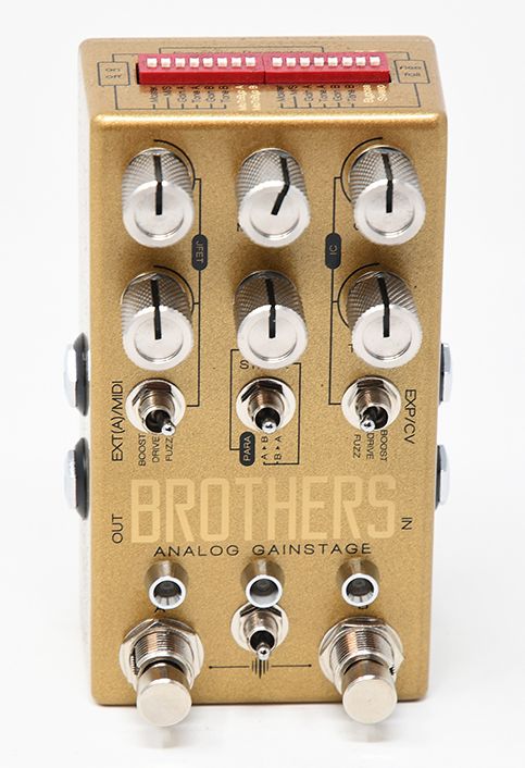 Chase Bliss Audio Brothers Parallel Boost/Drive/Fuzz Guitar Pedal 