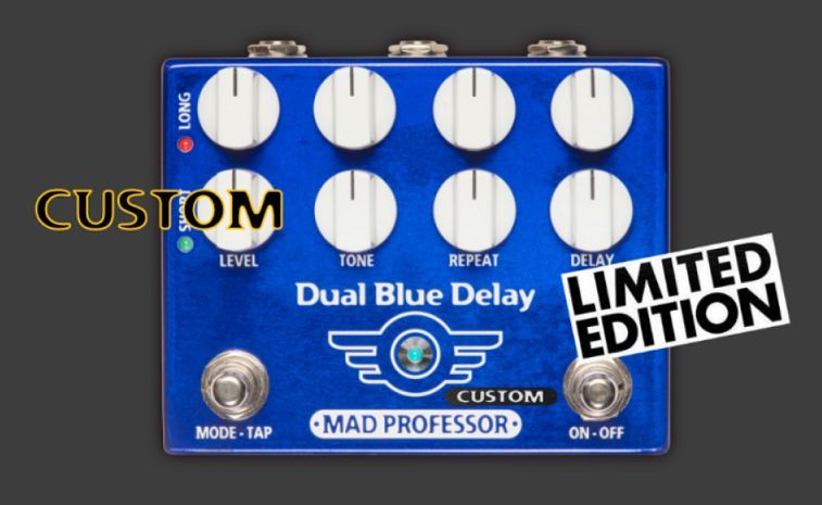 Deep Mod  New! Mad Professor Dual Blue Delay Custom Limited Edition 