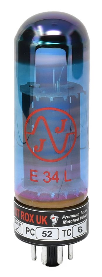JJ electronic E34L きびしかっ Blueマッチドペア＋ECC803S真空管