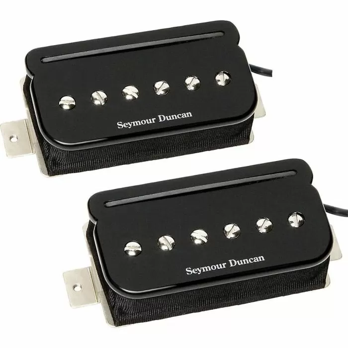 Seymour Duncan, P-Rails, Triple Shot Set Flat, SHPR-1S, Set Black