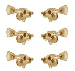 Grover 102GK Original Rotomatic 3 a side Tuners in Gold 