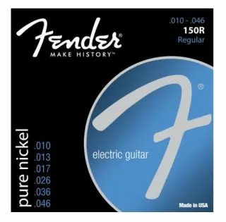 Fender Original 150R Pure Nickel Wound 10-46 Electric Guitar Strings