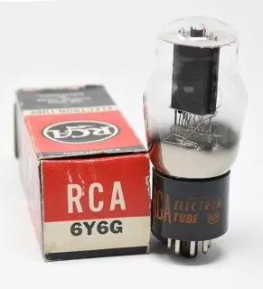RCA 6Y6G NOS Valves in Original Box