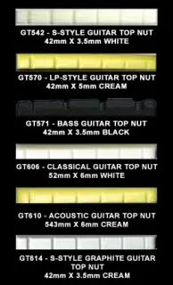Guitar Top Nuts
