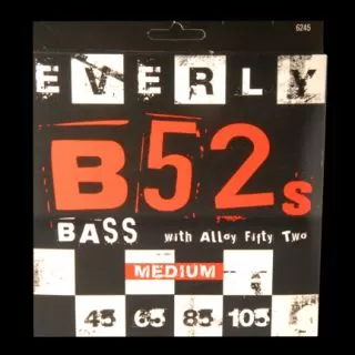 Everly B-52 Bass Guitar Strings - Medium 45-105 