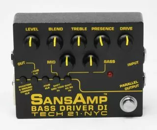 Tech 21 BSDR SansAmp Bass Driver Di V2