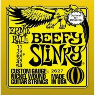 Ernie Ball Beefy Slinky Electric Guitar Strings 11 to 54