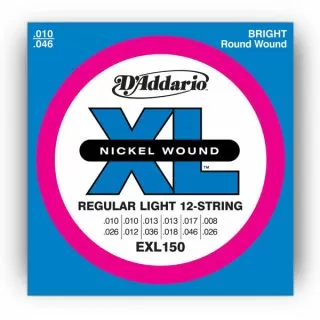EXL150 Nickel Wound, 12-String, Regular Light 