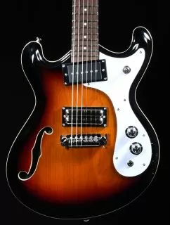 Danelectro 66 Guitar in 3 Tone Sunburst