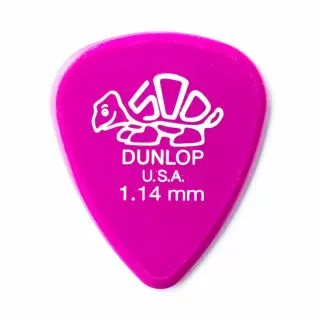 Dunlop Delrin Magenta Guitar Pick 1.14mm1