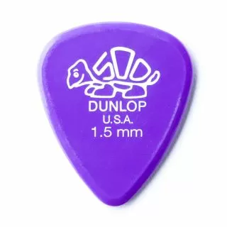 Dunlop Delrin Lavender Guitar Pick 1.5mm (Single Pic)