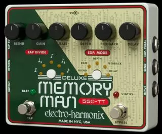 Electro Harmonix Deluxe Memory Man Tap Tempo 550 - Analog Delay
