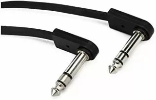 PCF-DLS Deluxe Stereo (TRS) Flat Patch Cables (Options)