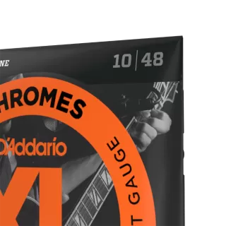 10-48 Extra Light, XL Chromes Electric Guitar Strings (ECG23