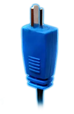 CIOKS Flex 7 - 50cm with 2-pin DIN plug (blue) 