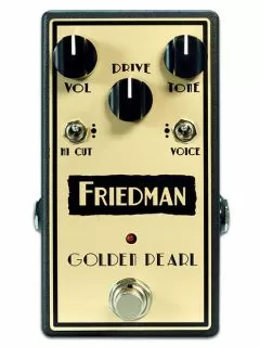 Friedman Golden Pearl Overdrive Pedal 