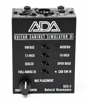 A/DA GCS-2 Guitar Cabinet Simulator & DI Box