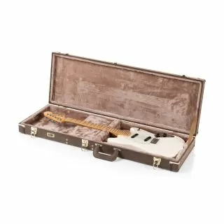 Electric Guitar Case, Vintage Brown