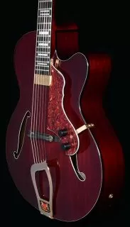 HL550 Jazz Guitar (Natural Mahogany Gloss)
