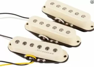 Fender Hot Noiseless StratPickups (Aged White)