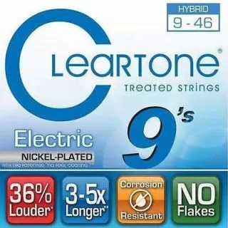 Cleartone Hybrid Coated Electric Strings 9-46