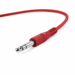 Stereo Jack to Jack Patch Cables 1.2m (Pack of 6)