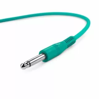 Mono Jack to Jack Patch Cables 0.6m (Pack of 6)