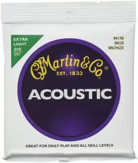 Martin M170 - Bronze Acoustic Strings (Extra Light)