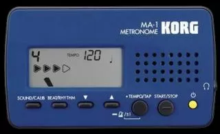 Korg LCD Digital Metronome MA-1 in Blue & Black