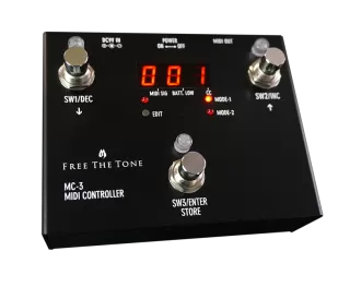 Free The Tone MC-3 Programmable Midi Controller