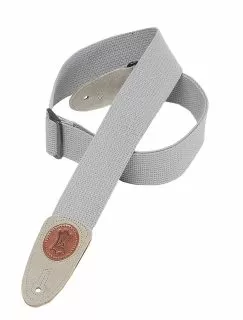 Levy's Cotton Guitar Strap (Grey) MSSC8-GRY 