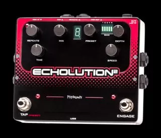 Echolution 2 Ultimate Programmable Multi-Tap Modulation Delay Pedal