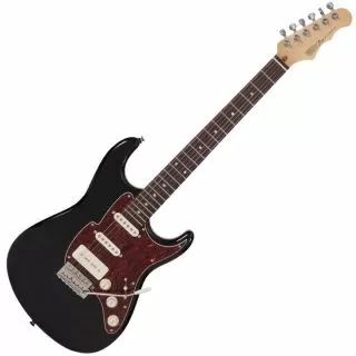 Black Label Corona SP Guitar - Gloss Black