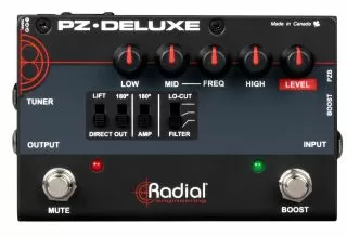 Radial PZ-Pre Acoustic Instrument Preamp