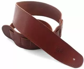 DSL Leather 2.5 Inch Tan with Brown Stitching SGE25-16-2