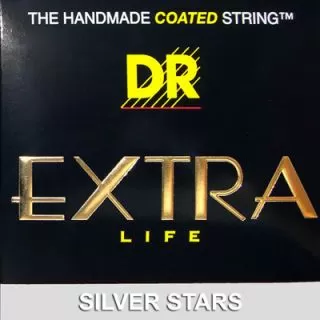 DR DR Silver Stars - Extra-Life Silver Coated Electric 9-42 SIE-9