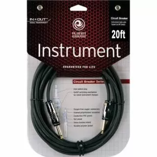 Planet Waves PW-AG-20 Circuit Breaker Cables (Straight-Straight)