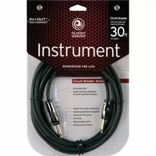 Planet Waves PW-AG-30 Circuit Breaker Cables (Straight-Straight)