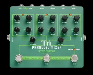 Electro Harmonix - Tri Parallel Mixer Effects Loop Mixer/Switcher