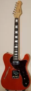 Revelation TSS Guitar (Short Scale) Poppy Red