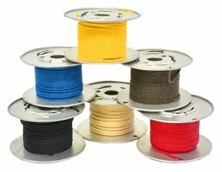 Pushback Wire - 6 x Colours (price per Ft)