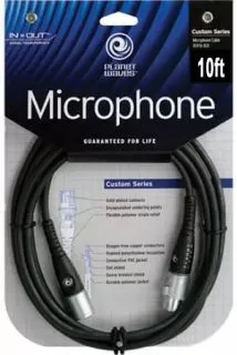 Planet Waves PW-M-10 10ft Custom Microphone Cable