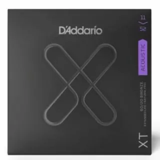 D'Addario XT Acoustic 80/20 Bronze, Custom Light, 11-52