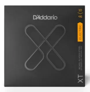 D'Addario XTE1046, XT Electric Nickel Plated Steel, Regular Light, 10-46